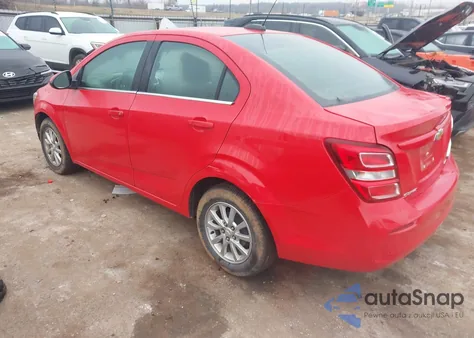 2019 Chevrolet Sonic Lt Auto from USA, damaged, VIN 1G1JD5SB4K4131800